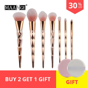 Diamond Makeup Brushes Set Powder Foundation