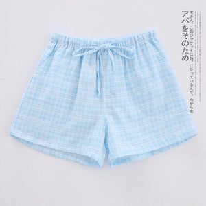 Women Sleep Short Pants Cotton Home Beach Bottoms Lounge Sleepwear Printing