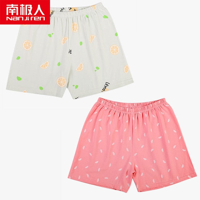 Cotton Shorts Home Pajama Sleep Pants Bottoms Summer Casual Beach Pants Sleep Wear