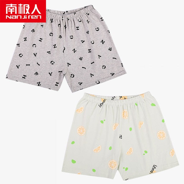 Cotton Shorts Home Pajama Sleep Pants Bottoms Summer Casual Beach Pants Sleep Wear