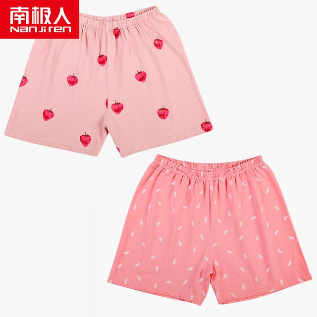 Cotton Shorts Home Pajama Sleep Pants Bottoms Summer Casual Beach Pants Sleep Wear