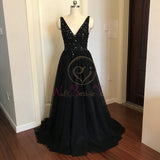 Prom Dresses  Pink High Split Tulle Sweep Train Sleeveless Evening Gown A-line Lace Up Backless