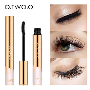 Black Lash Eyelash Extension Eye Lashes Brush Beauty Makeup Long-wearing Gold Color Mascara