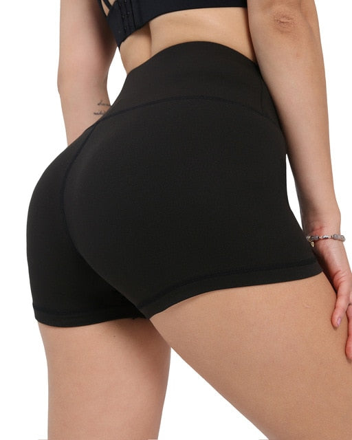 Fitness Shorts Seamless Biker Shorts Women High Waist Female Clothing Push Up