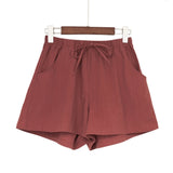 Shorts Hot Summer Casual Cotton Linen Shorts Plus Size Mid Waist Short Fashion
