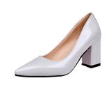 Sexy Bride Party mid Heel Pointed toe Shallow mouth High Heel Shoes