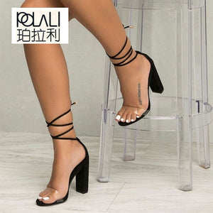 T-stage Fashion Dancing High Heel Sandals Sexy Stiletto Party Wedding Shoes