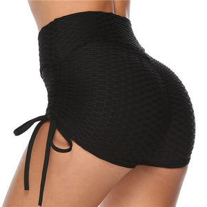 Women's Sports High Waist Shorts Athletic Gym Workout Fitness