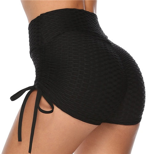 Women's Sports High Waist Shorts Athletic Gym Workout Fitness