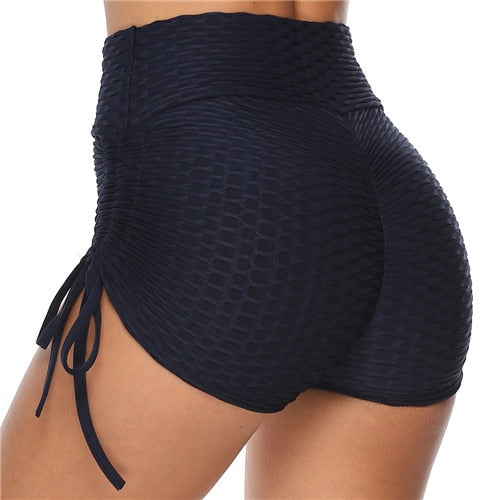 Women's Sports High Waist Shorts Athletic Gym Workout Fitness