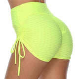 Women's Sports High Waist Shorts Athletic Gym Workout Fitness