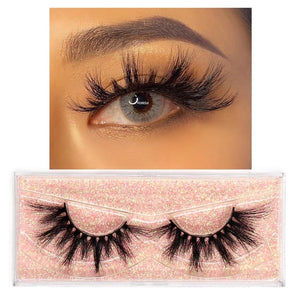 Eyelashes 3D Mink Lashes Fluffy Soft Wispy Volume Natural long Cross False Eyelashes