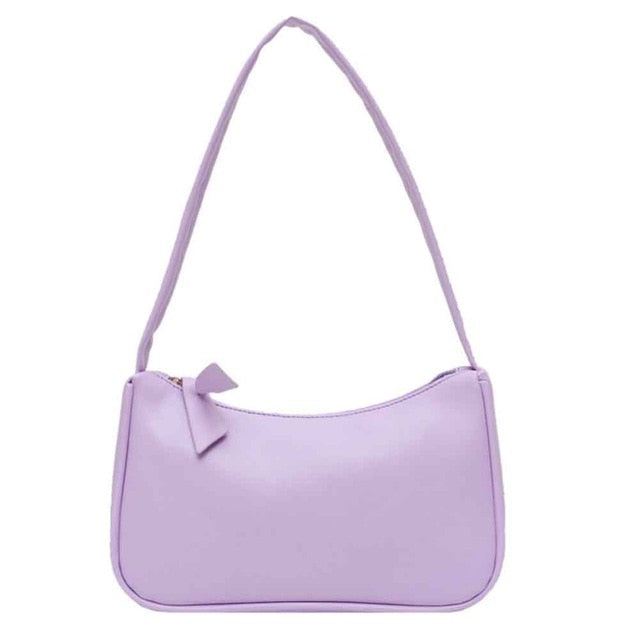 Handle Bag Women Retro Handbag PU Leather Shoulder Totes Underarm Vintage Top Handle Bag