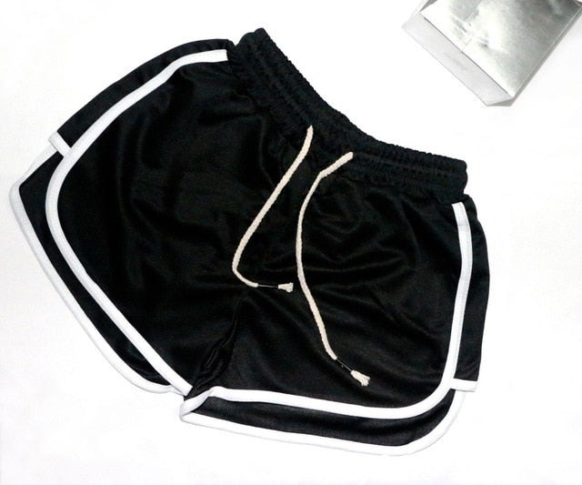 Women Short Pant Casual Lady Workout Waistband Skinny Stretch Shorts