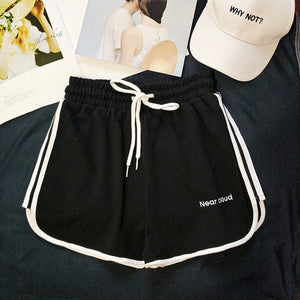 Women Short Pant Casual Lady Workout Waistband Skinny Stretch Shorts