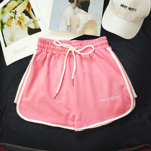 Women Short Pant Casual Lady Workout Waistband Skinny Stretch Shorts