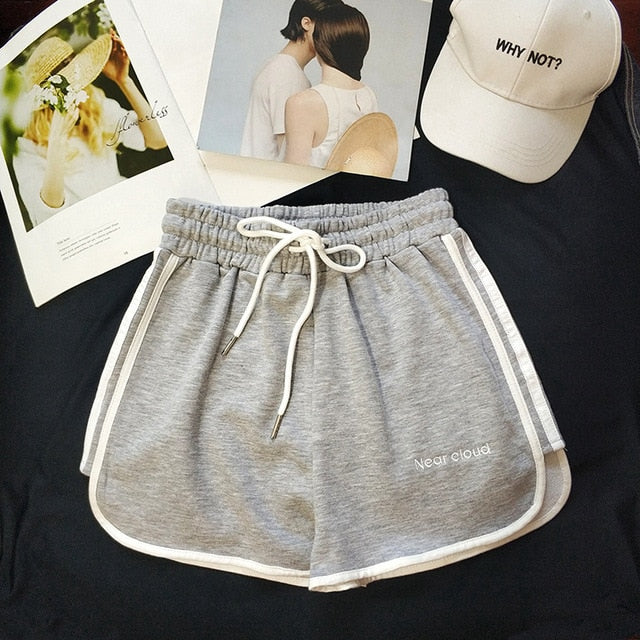 Women Short Pant Casual Lady Workout Waistband Skinny Stretch Shorts