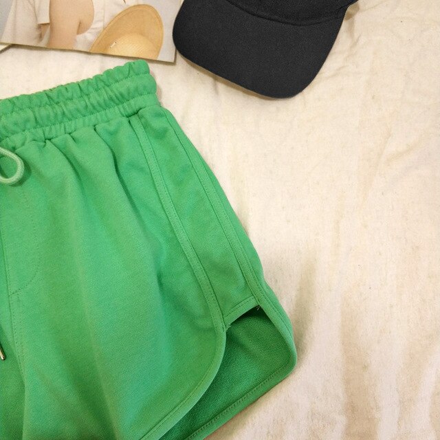 Women Short Pant Casual Lady Workout Waistband Skinny Stretch Shorts