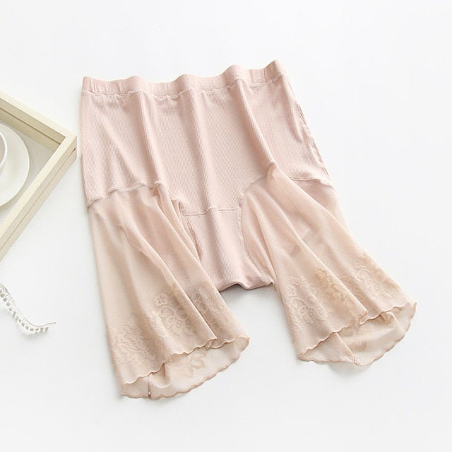 Sexy Lace Anti Chafing Thigh Safety Shorts Ladies Pants Underwear