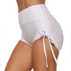Women's Sports High Waist Shorts Athletic Gym Workout Fitness