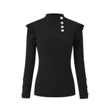 Plus Size Autumn Winter Women Blouse Long Sleeve Knitwear