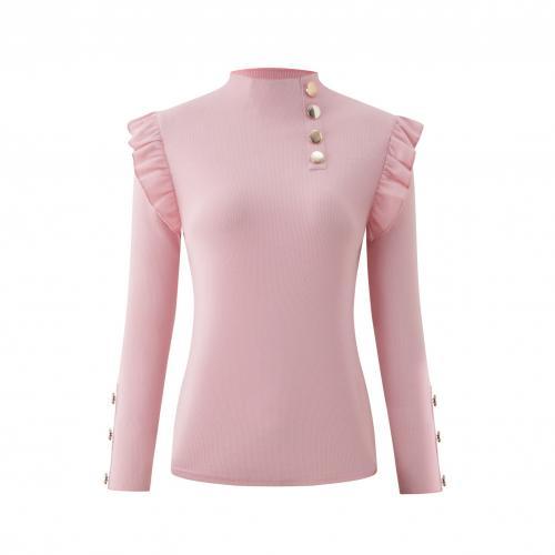 Plus Size Autumn Winter Women Blouse Long Sleeve Knitwear