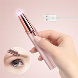 USB Electric Eyebrow Trimmer Makeup Painless Eye Brow Epilator
