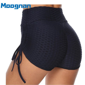 Women's Sports High Waist Shorts Athletic Gym Workout Fitness