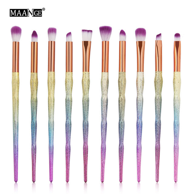 Diamond Makeup Brushes Set Powder Foundation