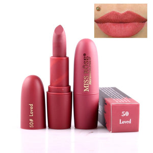 MISS ROSE Lipstick Matte Waterproof Velvet Lip Stick 18 colors