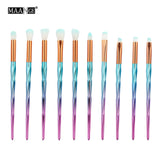 Diamond Makeup Brushes Set Powder Foundation