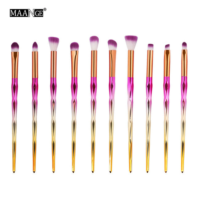 Diamond Makeup Brushes Set Powder Foundation