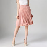 High Waist Pleated Skirt Women