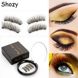 eyelashes with 3 magnets handmade