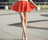 sexy Skirt for Girl lady chiffon Short Skater women