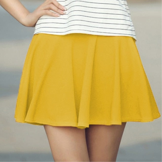 sexy Skirt for Girl lady chiffon Short Skater women