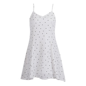 Sexy Women Summer Beach Sleeveless Casual Short Mini Dress