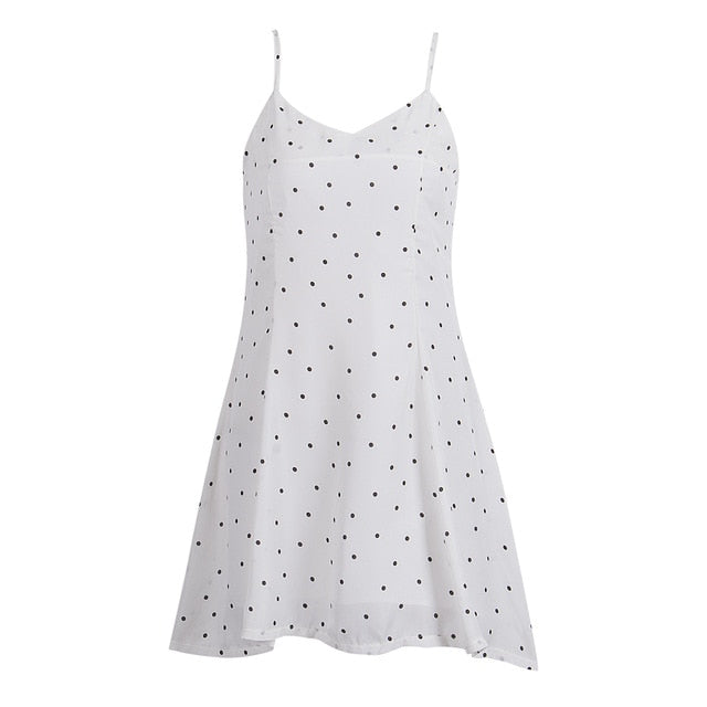 Sexy Women Summer Beach Sleeveless Casual Short Mini Dress
