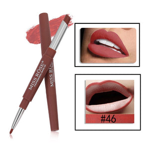 14 Color Double-end Lip Makeup Lipstick Pencil Waterproof