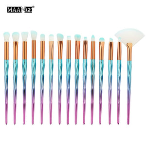 Diamond Makeup Brushes Set Powder Foundation