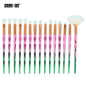 Diamond Makeup Brushes Set Powder Foundation