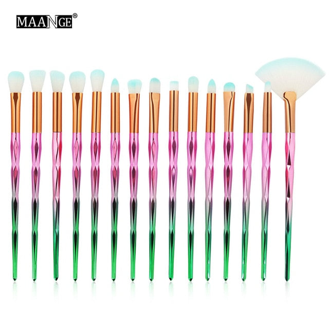 Diamond Makeup Brushes Set Powder Foundation