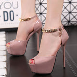 sexy platform pumps women shoes high heels