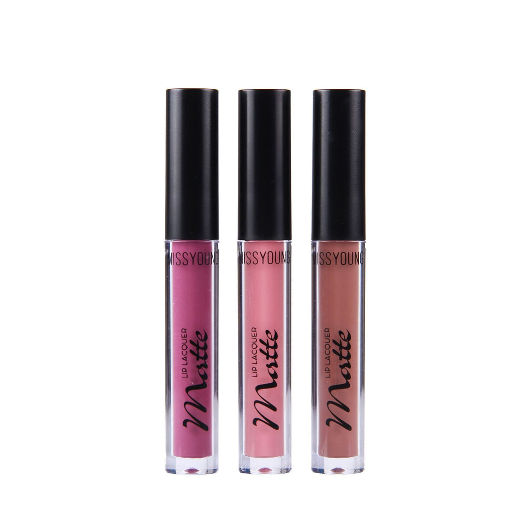 New Charm Matte Velvet Lip Gloss Small Set Lip Glaze Cosmetics Women