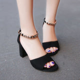 sexy fish mouth hollow Roman sandals