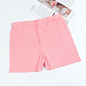 Cotton Shorts Women Female MId weist short pants