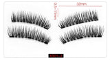 eyelashes with 3 magnets handmade
