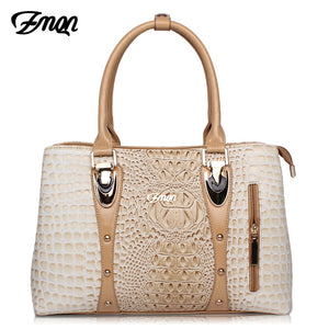 Crocodile Leather Tote Bags Handbag Women