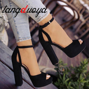 Women Black High Heels