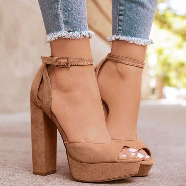 Women Black High Heels